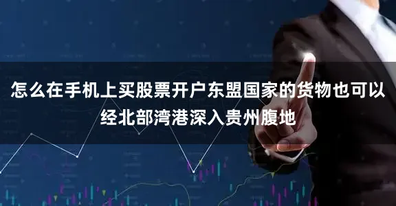 怎么在手机上买股票开户东盟国家的货物也可以经北部湾港深入贵州腹地